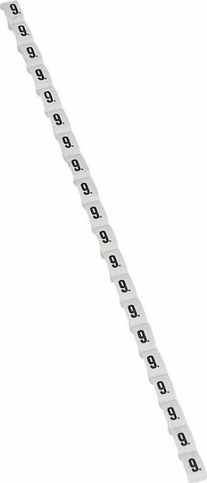 Legrand Duplix 9 Kabelmarkierung Weiß 038409 800 Stück
