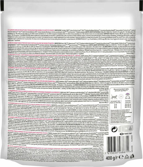 Pro Plan Adult Delicate Digestion Dry Food Gluten-Free for Adult Cats with Sensitive Gastrointestinal with Turkey 0.4kg