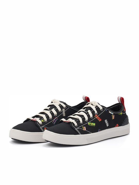 Toms Marvel Logos Printed Sneakers Μαύρα
