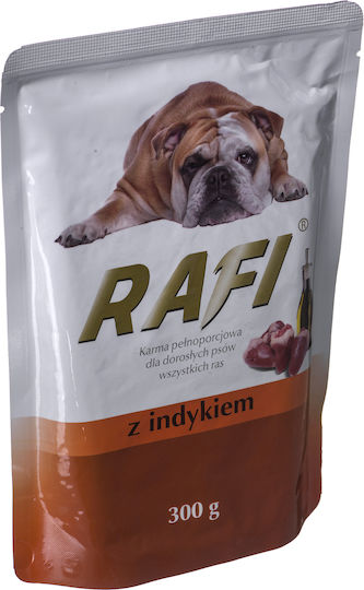 Dolina Noteci Rafi Wet Food Dogs in Pouches with Turkey 300gr