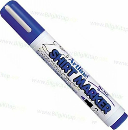 Artline Shirt Marker Marker Blue Permanent for Fabric Fabric marker 2.0mm Blue