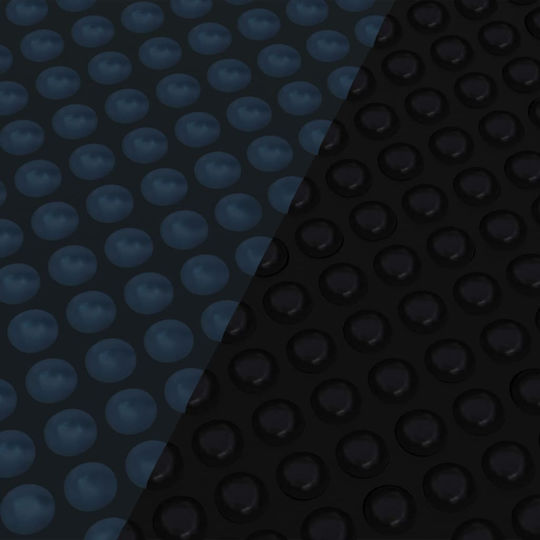 vidaXL Solar Rectangular Pool Cover Pool Cover Black/Blue 210 cm made of Polyethylene 210x210cm 1pcs