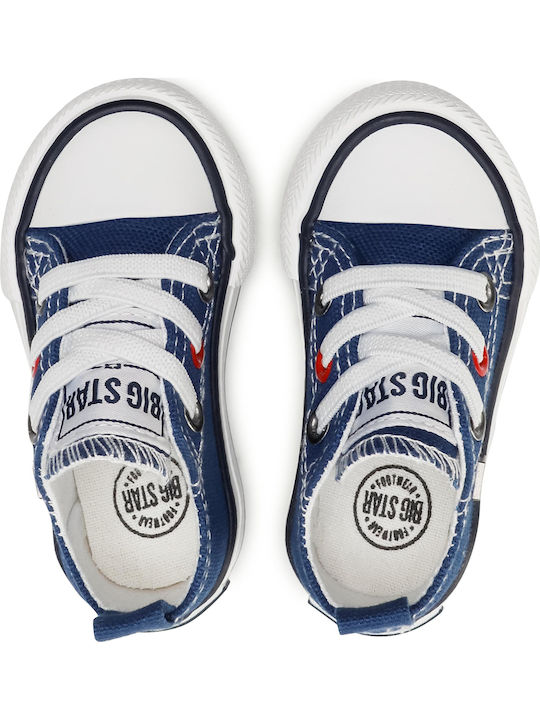 Παιδικά Sneakers Navy Μπλε