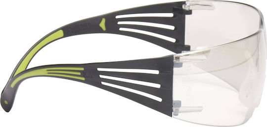 3M SecureFit SF400 Ochelari de Protecție pentru Muncă cu Transparenți Lentile Reflectori 1buc