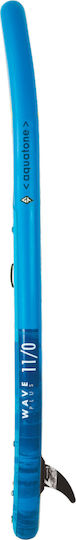 Aquatone Wave Plus 11.0" Φουσκωτή Σανίδα SUP με Μήκος 3.35m Μπλε