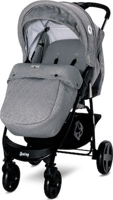 Lorelli Daisy Kinderwagen Geeignet ab 6+ Monaten Cool Grey 9kg