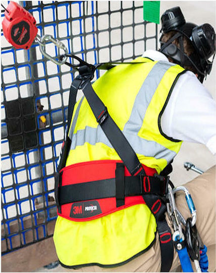3M Protecta Comfort Ζώνη Ασφαλείας Ολόσωμη Μαύρη