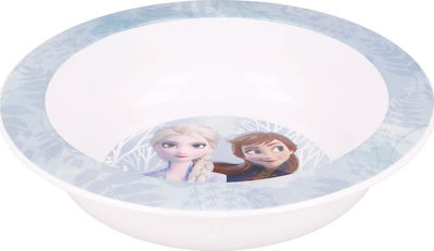 Stor Baby Food Bowl Frozen made of Plastic Light Blue