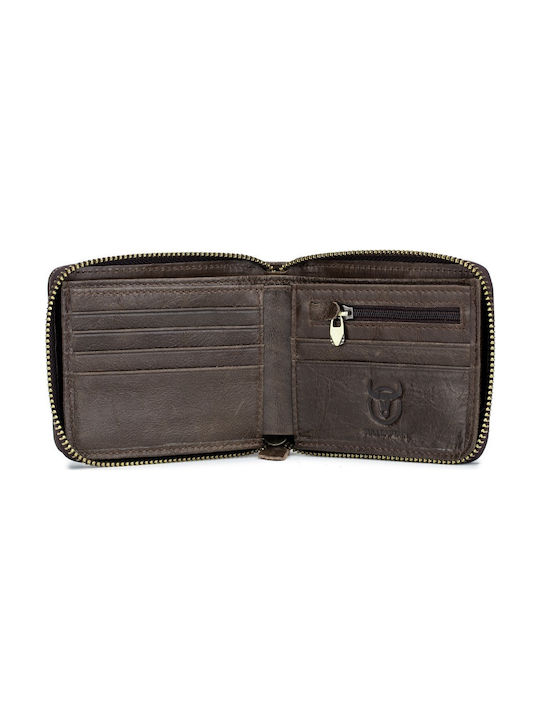 Leather Men's Brown Wallet