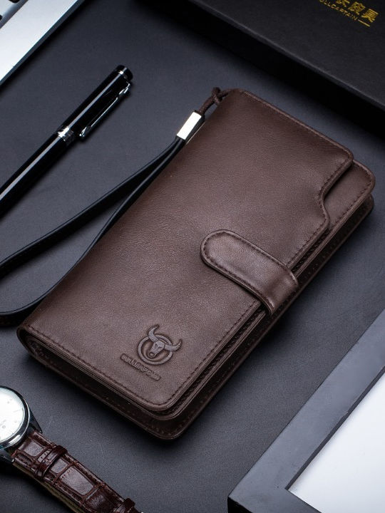 SNB-028 Leather Men's Wallet with RFID Brown
