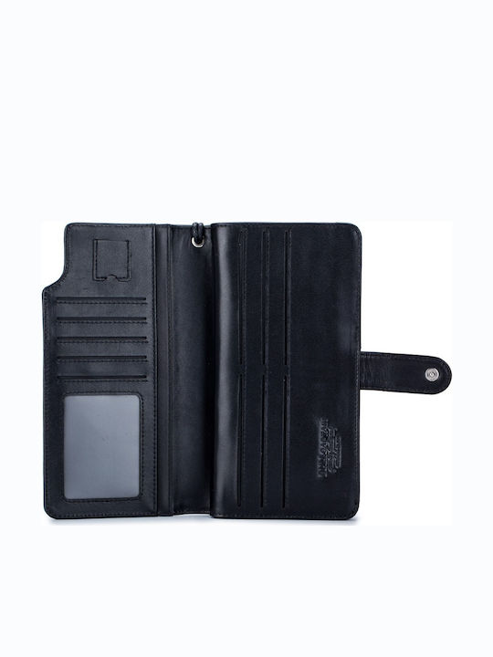Leather Men's Wallet Classic with RFID Black