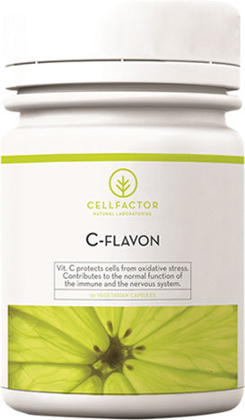 Metapharm Cellfactor C-Flavon Βιταμίνη για Ενίσχυση του Ανοσοποιητικού, τo Δέρμα & Αντιοξειδωτική δράση 750mg 50 φυτικές κάψουλες