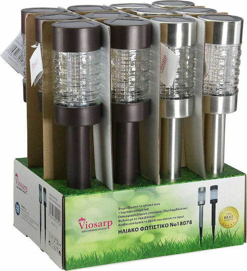 Viosarp Spiked Solar Light Traffic light with Photocell 6cmx6cmx42cmcm