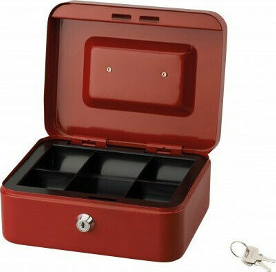 Thirard Kassenschrank mit Schloss 00013216 Rot