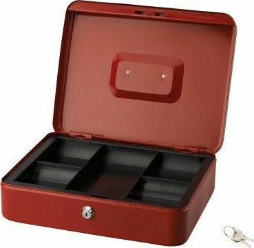 Thirard Kassenschrank mit Schloss 00013218 Rot