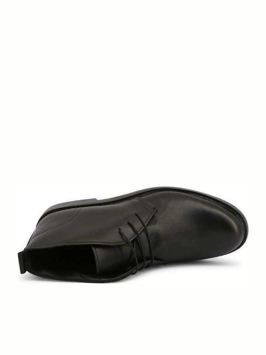 433 Leder Herrenstiefel Schwarz