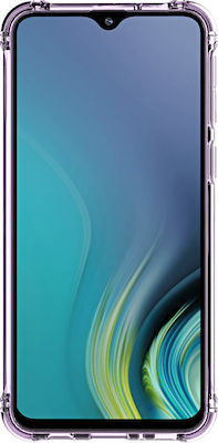 Samsung Umschlag Rückseite Silikon Lila (Galaxy M20) GP-M205KDFPAWD