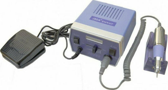 JSDA JD700 Nail Drill Power 35W Purple with Pedal with 30000 Rotations per Minute