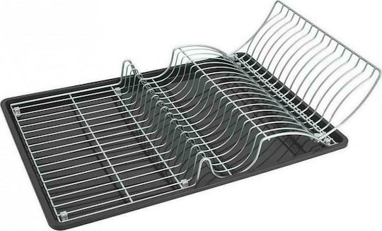 Metaltex Wing Tex Στραγγιστήρι Νεροχύτη Μεταλλικό Γκρι 50x31x10cm