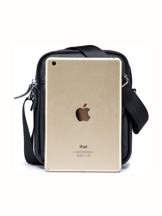 Leather Men's Bag Shoulder / Crossbody Black