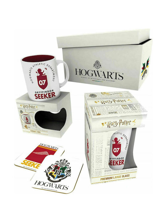 GB eye Quidditch Gift Box Κούπα Κεραμική Λευκή