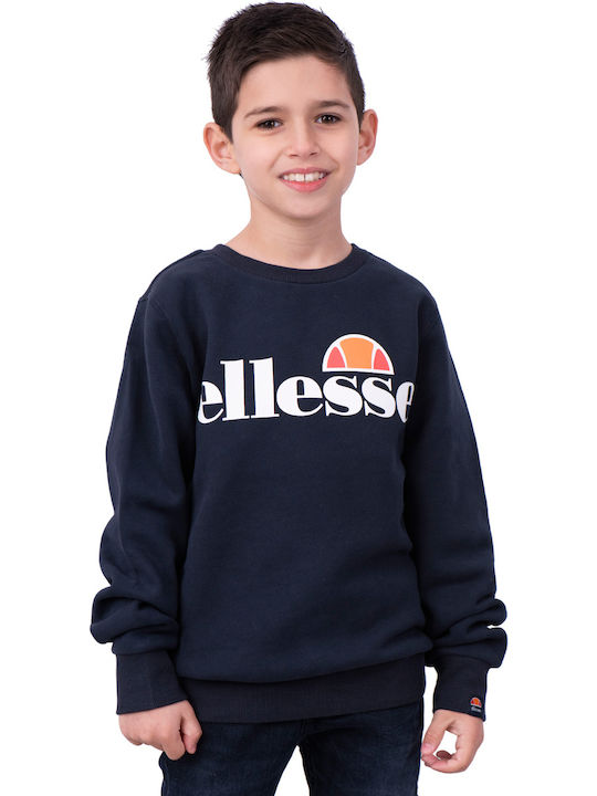 Ellesse Kids Fleece Sweatshirt Blue Suprios