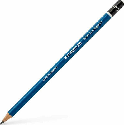 Staedtler Mars Lumograph Creion B Albastru