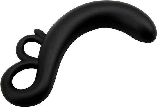 Chisa Novelties Two-Finger G-Spot Дилдо Черен 14.2см