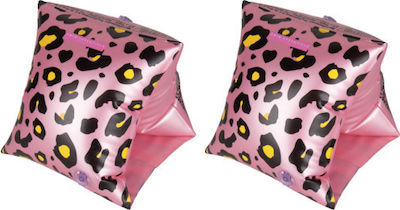 Swim Essentials Swimming Armbands Pink Leopard 2-6 Years for 2-6 years old Pink