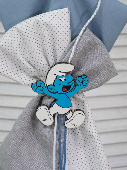 Makis Tselios Fashion Baptism Package with Theme Smurfs 3pcs