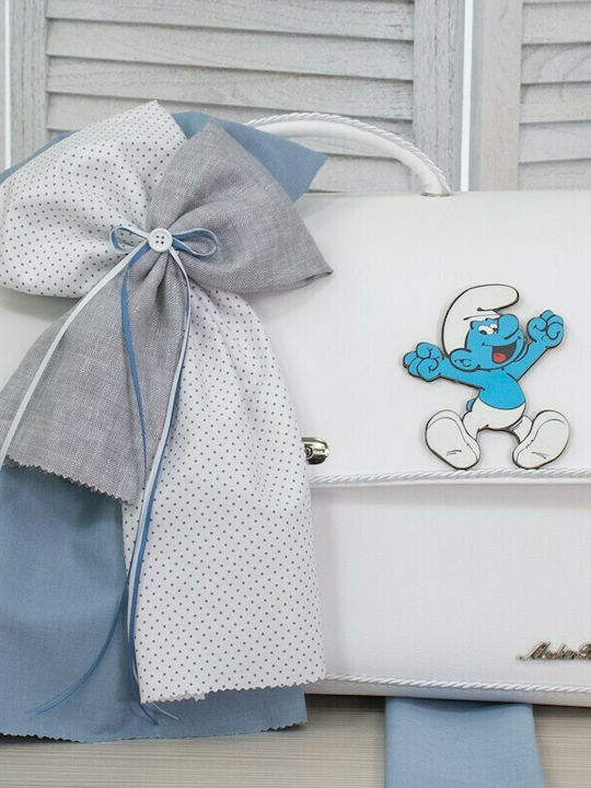 Makis Tselios Fashion Baptism Package with Theme Smurfs 3pcs