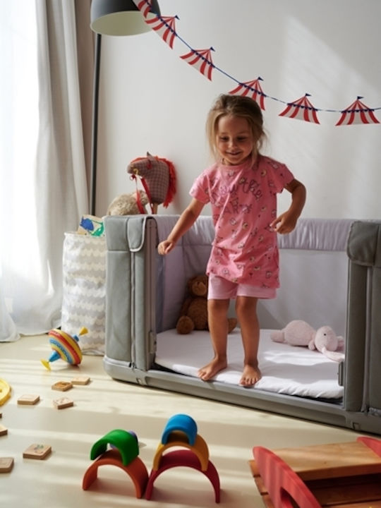 Chicco Λίκνο Next2Me Forever με Στρώμα, Πλαϊνό Άνοιγμα και Ρόδες Moon Grey