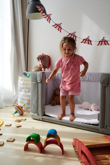 Chicco Λίκνο Next2Me Forever με Στρώμα, Πλαϊνό Άνοιγμα και Ρόδες Moon Grey