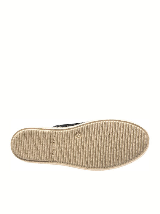 453-21005 Flat Suede Mules in Black Color