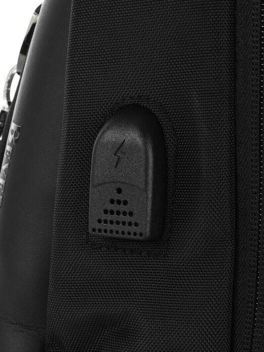 Beverly Hills Polo Club Rucsac Waterproof 22lt Negru