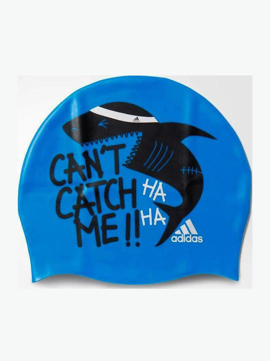 adidas Graphic Σκουφάκι Κολύμβησης Παιδικό Μπλε
