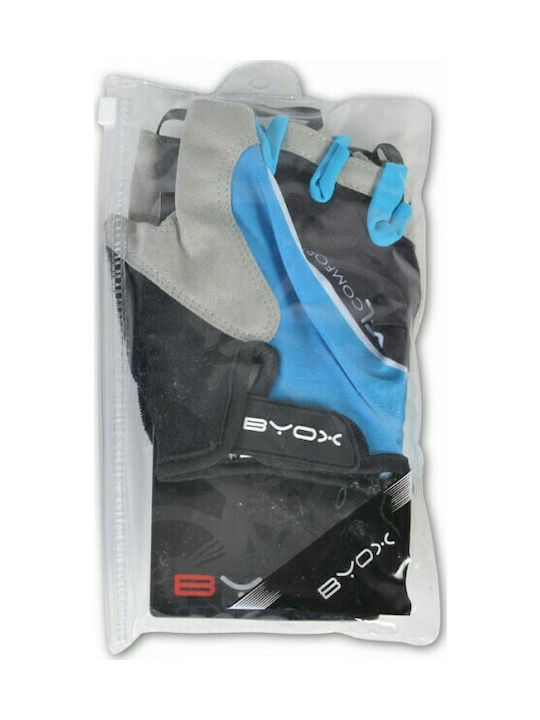 Byox Κοντά Unisex Γάντια Ποδηλασίας Μπλε Byox Κοντά Unisex Γάντια Ποδηλασίας Μπλε