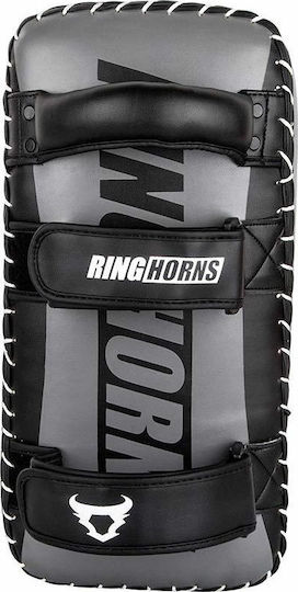 Ringhorns Charger Kick Pads PAO Pads Martial Arts 2 Pieces Black