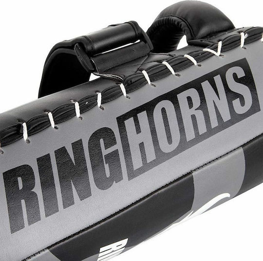 Ringhorns Charger Kick Pads PAO Pads Martial Arts 2 Pieces Black