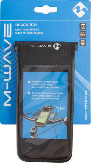 M-Wave Black Bay Bicycle Mobile Phone Holder