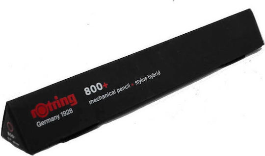 Rotring 800+ Stylus Mechanical Pencil made of Brass Black