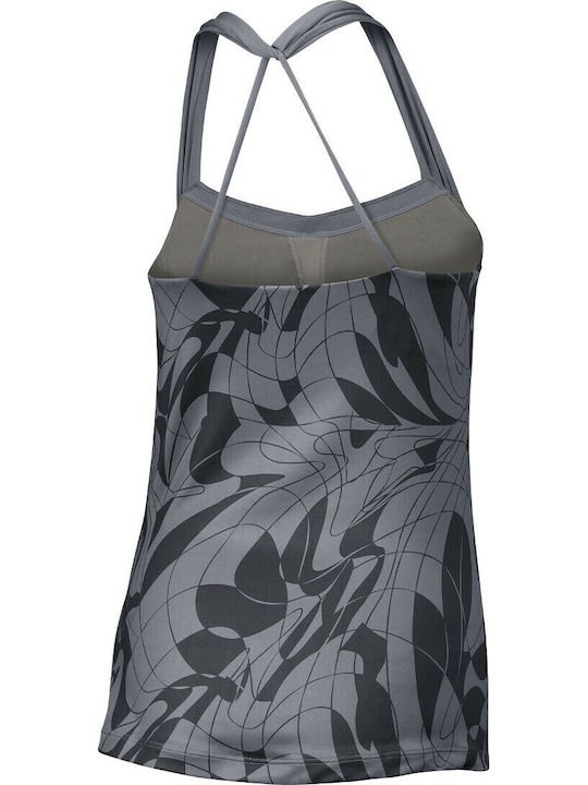 Wilson Art WRA748902 Women's Gray Tennis Blouse