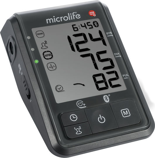 Microlife HD Corner B6 Connect Electronic Arm Blood Pressure Monitor Accuracy with Arrhythmia Detection & Bluetooth
