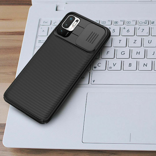 Nillkin CamShield Umschlag Rückseite Kunststoff 1.6mm Schwarz (Redmi Note 10 5G / Poco M3 Pro)