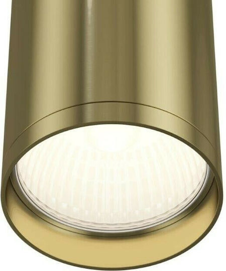 Maytoni Einzel Spot mit Fassung GU10 in Gold Farbe Maytoni Einzel Spot mit Fassung GU10 in Gold Farbe