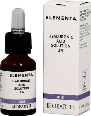 Bioearth Elemental Hyaluronic Acid Solution 2% Age 15ml