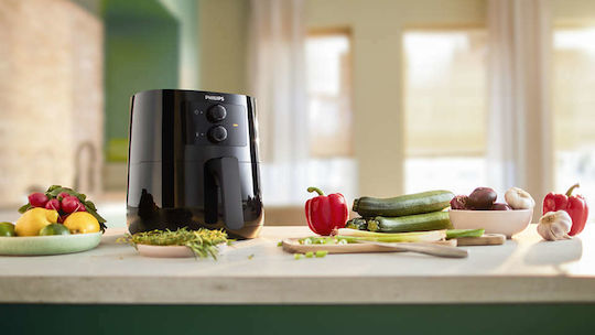 Philips Air Fryer με Wi-Fi 4.1lt Μαύρο HD9200/90