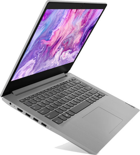 Lenovo IdeaPad 3 14ITL05 14" IPS FHD (i3-1115G4/4GB/128GB SSD/W10 S) Platinum Grey (GR Keyboard)