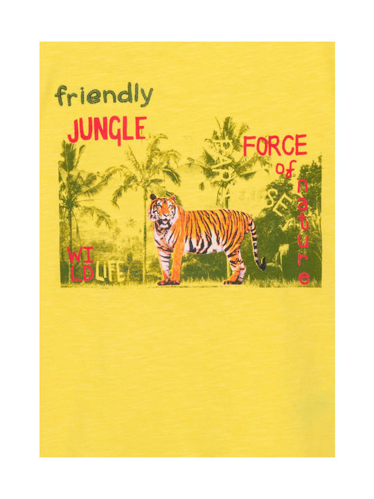 Losan Kids T-shirt Yellow Friendly Jungle