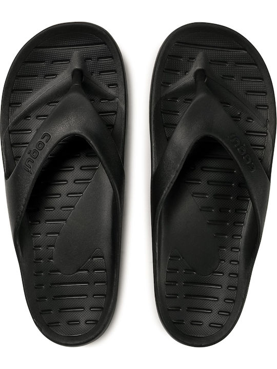 7901 Ανδρικά Flip Flops Μαύρα